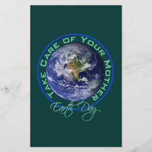 Take Care of Your Mother - Earth Day Flyer