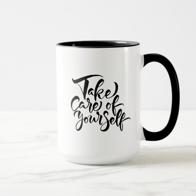 Take Care of Yourself Mug (Right)