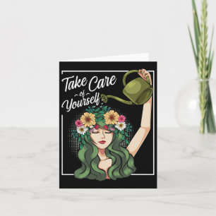 Take Care Of Yourself Self-love Body Positive Ment Card