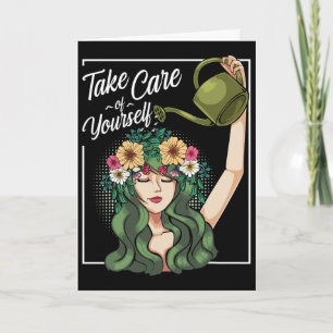 Take Care Of Yourself Self-love Body Positive Ment Card