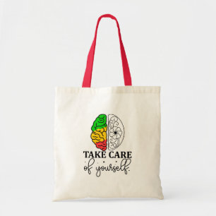 Take care of yourself tote bag
