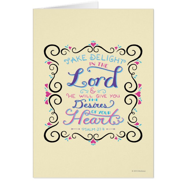 Take Delight in the Lord (Front)