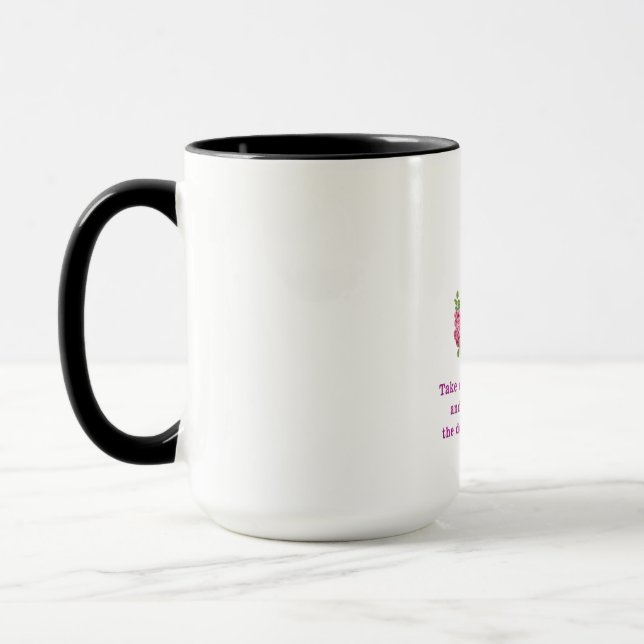 take delight in the Lord Mug (Left)