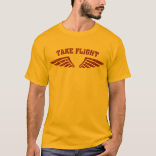 Take Flight Aviation Wings T-Shirt