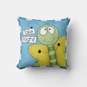 Take Flight Butterfly Cushion
