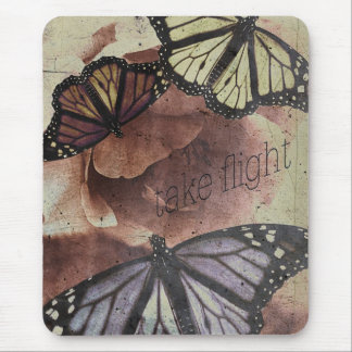 take flight {collage love mouse pad