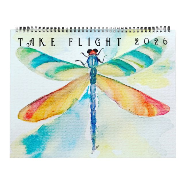 Take Flight Two Page Calendar (12-month) (Cover)