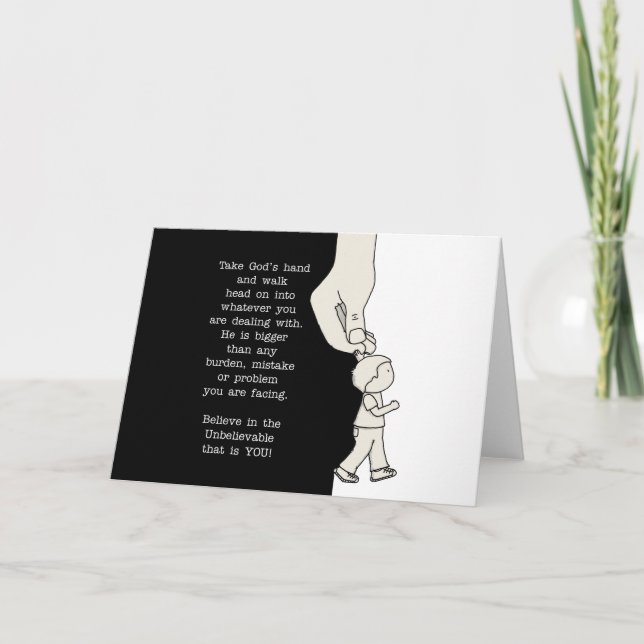 Take God’s Hand Card (Front)