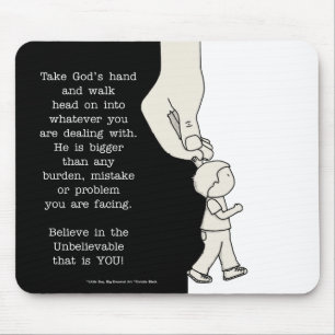 Take God’s Hand Mouse Pad