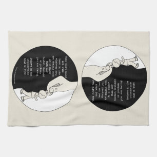 Take God’s Hand Tea Towel