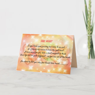 Take Heart Inspirational Card