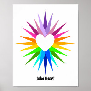 "Take Heart" Poster