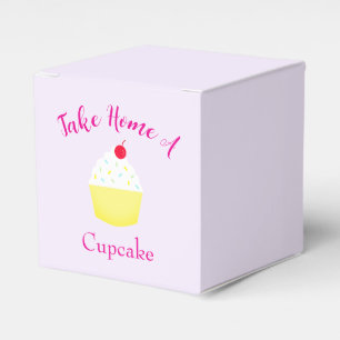 Take Home A Cupcake Baking Birthday Favour Box