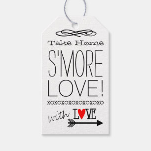 Take Home S'more Love Modern Country Guest Favour Gift Tags