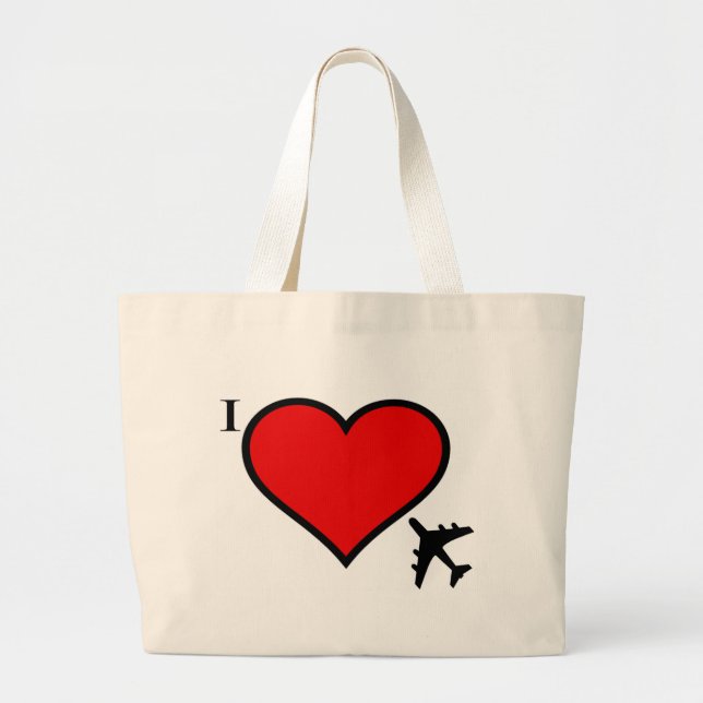 Take It Along Large Tote Bag (Front)