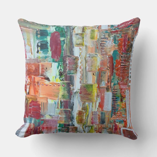 Take it Back 20 x 20 Outdoor Throw Pillow (Front)