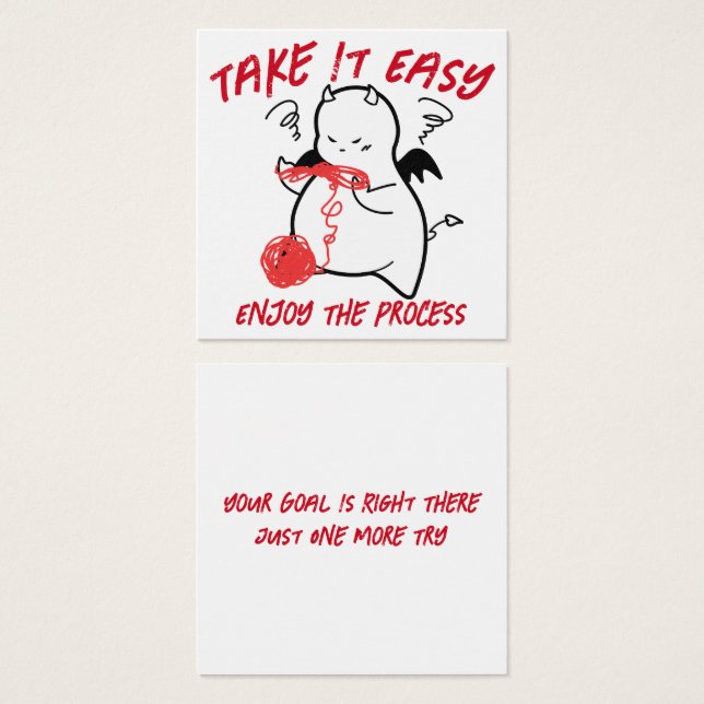 Take It Easy (Front & Back)