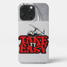 Take It Easy | Helicopter iPhone 13 Pro Case