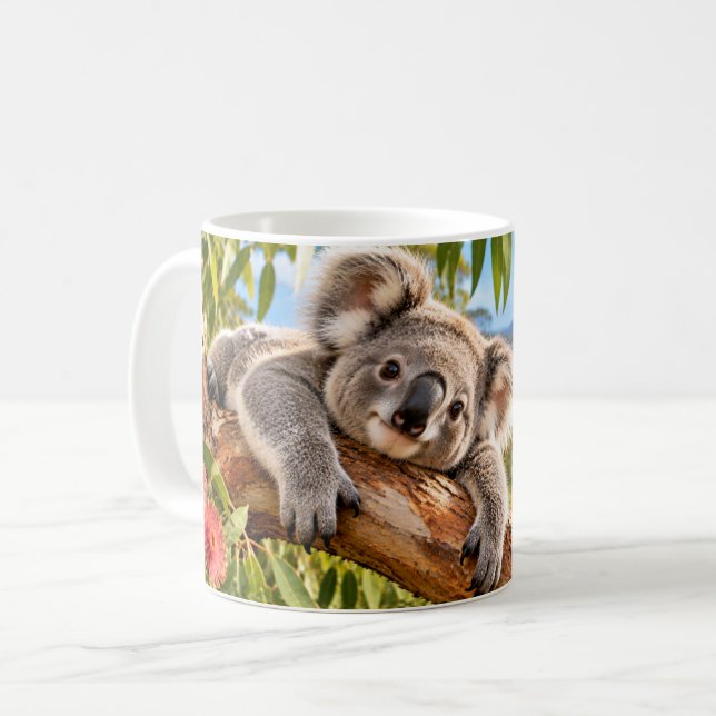 Take It Easy Koala Mug (Front Left)