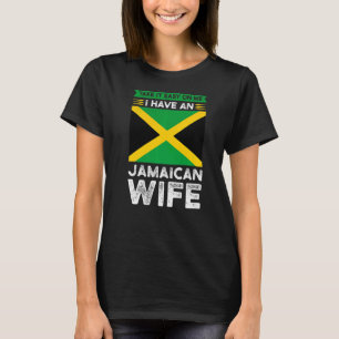 Take it easy on me Jamaican wife Jamaican Jamaica T-Shirt
