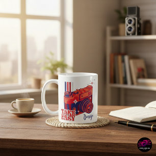 Take It Easy Retro Camera Coffee Mug