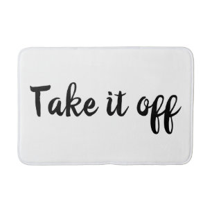 Take it off Bath Mat