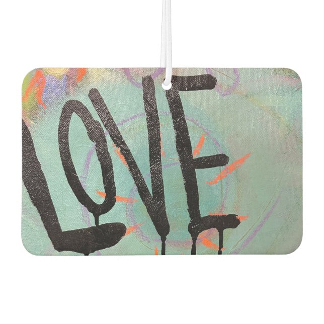 Take Love Wherever You Go Air Freshener (Front)