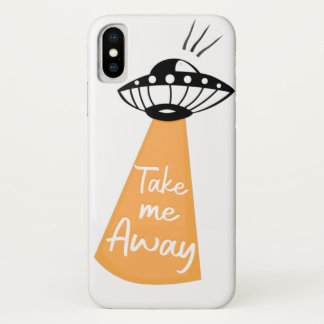 Take me away iPhone x case