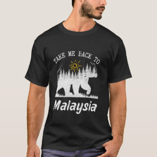 Take Me Back To Malaysia Vintage Malaysia Vacation T-Shirt