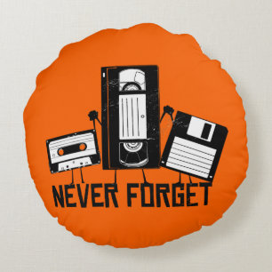 Take Me Back To The Nineties - NEVER FORGET Round Cushion