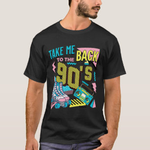 Take Me Ck To The 90s Retro Vintage Halloween Cost T-Shirt