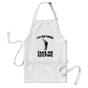 Take Me Golfing Standard Apron