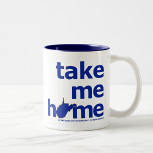 Take Me Home Two-Tone Coffee Mug