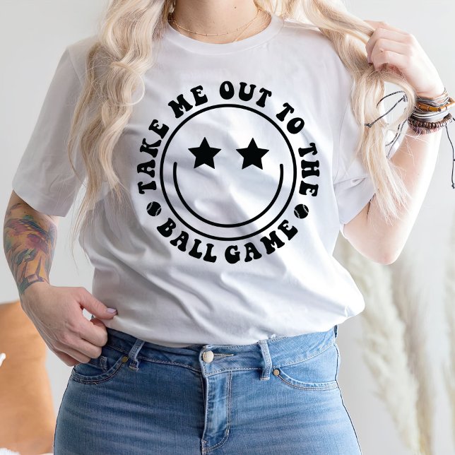 Take Me Out To The Ball Game, Baseball Vibes T-Shirt (Creator Uploaded)