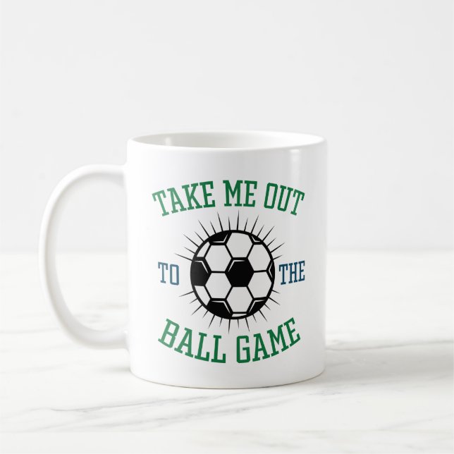 Take Me Out To The Ball Game Coffee Mug (Left)