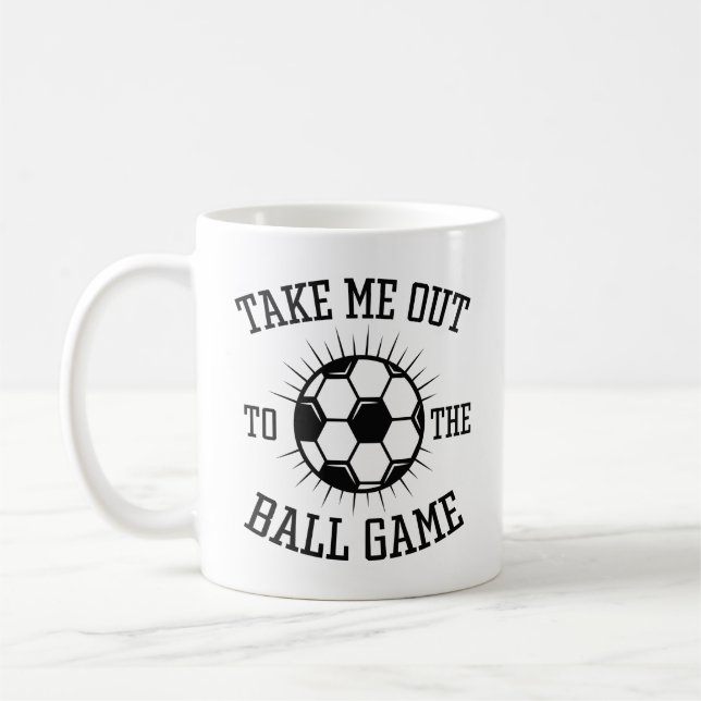 Take Me Out To The Ball Game Coffee Mug (Left)