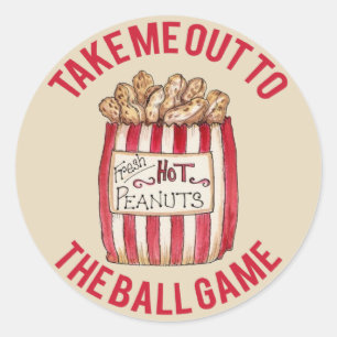 Take Me Out To The Ball Game Sticker