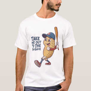 Take Me Out to the Ballgame: Peanut Basebal T-Shirt