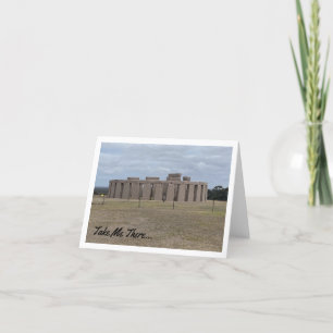 Take Me There Stonehenge Folding Card