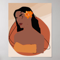 Take me to Hawaii, Boho faceless woman