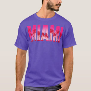 Take Me To Miami Florida Summer Vibes 4 T-Shirt