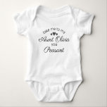 Take Me to My Aunt You Peasant Baby Bodysuit<br><div class="desc">Take Me to My Aunt You Peasant</div>