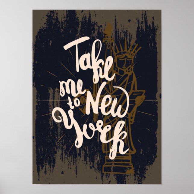 Take Me to New York Poster (Front)