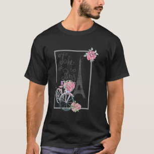 Take Me To Paris Eiffel Tower Love Paris French Gi T-Shirt