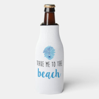 Take me to the beach coozie