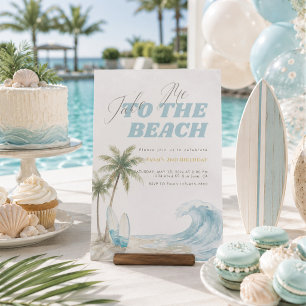 Take Me To The Beach Summer Surf Coastal  Invitation