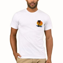 Take Me to the Beach – Tropical Sunset T-Shirt