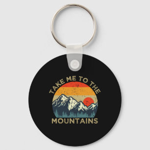 Take Me To The Mountains Key Ring