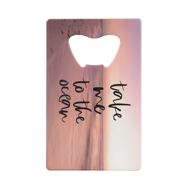 Take Me To The Ocean (Front)