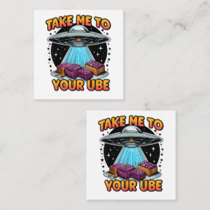 Take Me to Your Ube Enclosure Card